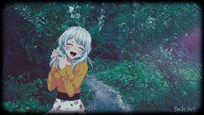 Download now gambar kartun perempuan senyum bestkartun. Gadis Anime Animeirl Hutan Jalan Bahagia Senyum Jalan Wallpaper Hd Wallpaperbetter