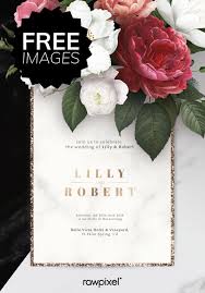 Download Premium Vector Of Floral Wedding Invitation Card Vectors Set Floral Wedding Invitation Card Wedding Invitation Cards Wedding Invitation Vector