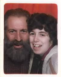 Happy Birthday to my Dad, Les Simmons who would have been 95 today. I am  60, and the Paddington Bear I'm holding he gave me when I was 10. Many  people knew