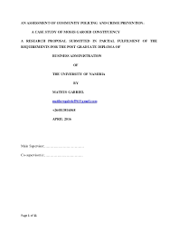 Research proposal case study research example. Research Proposal 2016 Final Version