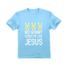 Download No Bunny Loves Me Like Jesus Easter Christian Infant Kids T Shirt In 2020 Kids Tshirts Easter Christian Toddler Easter