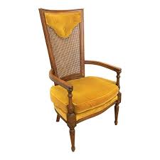 No matter what you choose, a statement piece of our modern design will add style and. Mid Century Modern Walnut High Back Cane Arm Chair Chairish