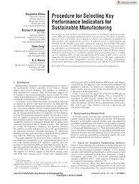 Sebuah perbedaan yang menarik ialah bahwa 'arti' berasal dari bahasa sanskerta artha, sementara 'maksut' diserap dari. Pdf Procedure For Selecting Key Performance Indicators For Sustainable Manufacturing