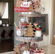 97 Farmhouse Christmas Decor Ideas For Your Home Chaylor Mads Tray Decor Christmas Gingerbread Christmas Decor Christmas Decorations Rustic