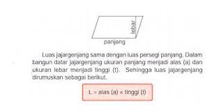 Check spelling or type a new query. Rumus Jajar Genjang Menghitung Luas Keliling Dan Contoh Soal