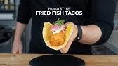 Rub fish with brown sugar, chili powder, garlic powder and 1/2 tsp. Beer Battered Fish Tacos Rachael Ray Show Youtube