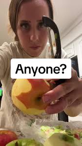 How to Peel An Apple with A Potato Peeler