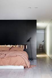 Modern master bedroom ideas australia. Black Brick Is Featured Throughout This Modern Australian House