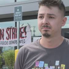 13-year Starbucks employee says he was fired for being a union leader