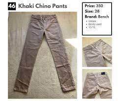 Bench Khaki Chino Pants Women S Fashion Bottoms Other Bottoms On Carousell
