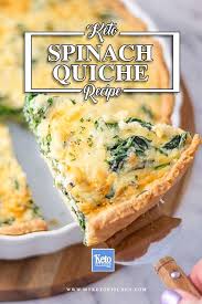 Best Keto Spinach Quiche Recipe Easy Low Carb Super Nutritious Recipe In 2021 Low Carb Vegetarian Quiche Recipes Spinach Quiche Recipes
