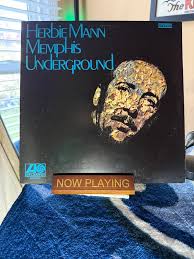 Streaker with a flute. "Push Push is a 1971 instrumental album by jazz  flutist Herbie Mann"