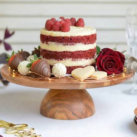 Wooden Cake Stand