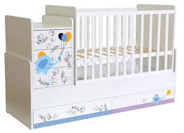 Babybett bettwäsche bettset, wickelkommode mit abnehmbaren wickeltisch. Polini Kids Kombi Kinderbett Simple 1100 Mit Kaufland De
