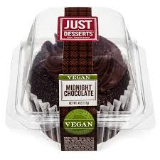 Granted, they aren't the healthiest products on disclosure: Just Desserts Vegan Midnight Chocolate Cupcake 4oz Target