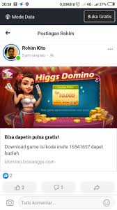 Jika soba bertanya tentang apa itu alat mitra higgs domino apk ini? Gaple Mania Home Facebook
