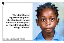 For Jamaica by Shelly-Ann Fraser-Pryce