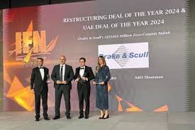 Congrats Drake & Scull International PJSC another recognition obtained…