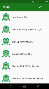 Jamb caps mobile is an app that allows you to perform the following operations during the admission process. Jamb For Android Apk Download