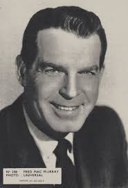 Fred Mac Murray Belgium 1950s Postcard Size Film Actor Card