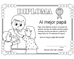 Dibujos Del Día Del Padre Para Colorear Manualidades