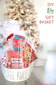 There are 266 new puppy gift basket for sale on etsy, and they cost $32.85 on average. Diy Dog Gift Basket Idea Tutorial How To Make A Gift Basket The Southern Thing Diy Dog Gifts Making A Gift Basket Dog Christmas Gifts