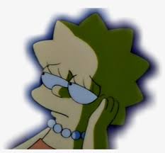 This picture shows the moment that is the saddest moment in the simpsons show! Sadlisa Tumblr Tumblrsticker Lisa Simpson Sadness Lisa Simpson Png Sad Transparent Png 1024x902 Free Download On Nicepng