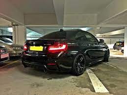 Updated With More Pics Black M235i Autoplus Diffuser 19 Quot Wheels H Amp R Sport Springs Bmw M Series Bmw Cars Bmw Performance