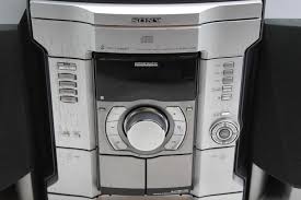 Sony Mhc Gx25 3 Cd Changer And Cassette Tape Stereo System Property Room