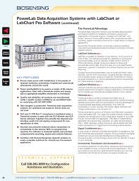 powerlab data acquisition systems with labchart or labchart pro