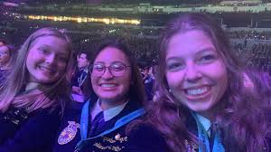 During the 97th National FFA Convention, Aubrey Wall served as 1 of only 18  Illinois delegates as she is the Section 19 President. During her 6 days at  convention, she participated in
