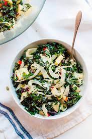 Autumn Kale Salad With Fennel Honeycrisp Cookie And Kate Recipe Kale Salad Full Meal Recipes Salad Recipes