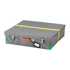 Flyttbar Underbed Storage Box Dark Gray 22 7 8x22 7 8x5 7 8 Ikea Under Bed Storage Ikea Childrens Storage Boxes