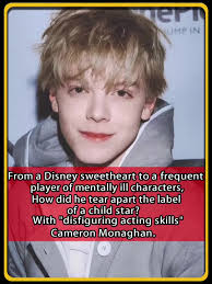 From a Disney sweetheart to a professional portrayer of the mentally ill  how did he tear apart the child star label? Cameron Monaghan with his  "disfiguring acting skills"#usa #fyp#foryou #celebrity ...