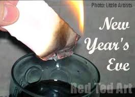 New Year S Eve Traditions Burning Wishes Grandpa Frost Russia Red Ted Art Make Crafting With Kids Easy Fun New Years Eve Traditions New Years Eve Birthday Party