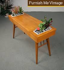 Mid Century Modern Planter Console Table Mid Century Modern Planter Mid Century Modern Console Table Tropical Furniture