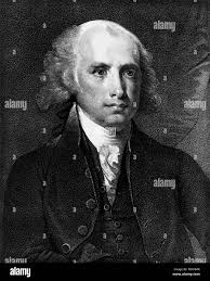 James madison portrait Black and White Stock Photos & Images