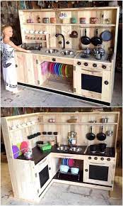 Team them up with the wooden play and kitchen accessories. Let S Amaze Your Little Princess With The Thought Provoking Designing Of This Kid S Mud Kitchen Plan Fo Diy Play Kitchen Mud Kitchen For Kids Kids Play Kitchen