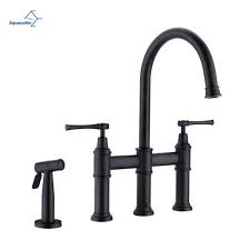 Check spelling or type a new query. Aquacubic Cupc Matte Black Bronze High Arc Bridge Kitchen Faucet With Side Spray Kitchen Faucet China Kitchen Faucet Bridge Faucet Made In China Com