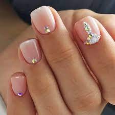 If you think that you can't sport some fun and chic designs because your nails are too short, you are wrong! Nail Designs For Short Nails 2018 25 Cute Short Nail Designs Ideas Ladylife Cute Short Nails Trendy Nails Short Nail Designs