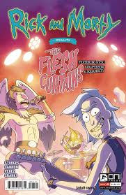 Rick And Morty Presents Flesh Curtains 1 Cj Cannon Cover In 2020 Rick And Morty Comic Rick And Morty Morty