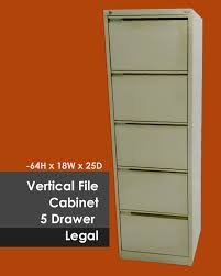 Shop target for vertical file cabinets filing you will love at great low prices. Vertical File Cabinet 5 Drawer Legal Pr Office Solutions