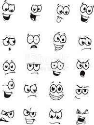 Vector Drawings Of Different Expressions Emotions Tekenen Krabbel Kunst Tekeningen En Hoe Te Tekenen