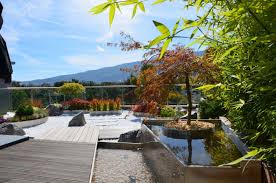 The zen garden is nowhere near as reliant on actual plants as most western gardens are. Zen Rooftop Garden Sofia Bulgaria Landscape Design Studio
