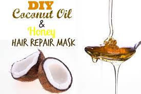 Coconut oil and honey combined make a fantastic mask for healthier hair. Coconut Oil And Honey Hair Repair Mask Mary Teaches