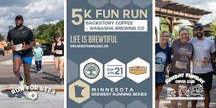5k Fun Run x Backstory Coffee and Wabasha Brewing