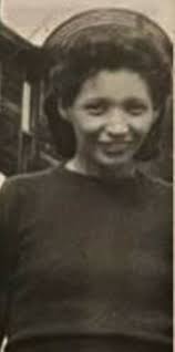 Mrs. Phoebe Delora (Jimerson) Eckman, the wife of John A. Eckman, from the  Allegany Reservation in Cattaraugus County, New York