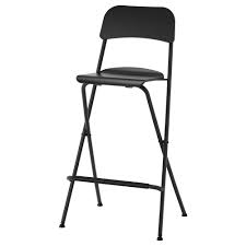 # civil site knowledge details about chairs. Franklin Bar Stool With Backrest Seat Height 74cm Foldable Black Black Ikea Hong Kong And Macau