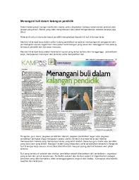 Di tempat kerja, hampir semua orang boleh memberitahu anda tentang masalah yang timbul dan siapa yang patut dipersalahkan. Doc Menangani Buli Dalam Kalangan Pendidik 2017 Azizi Ahmad Academia Edu