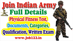 Join Indian Army Qualification Age Height Chest Weight